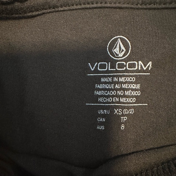 Volcom Black Fitted Short Sleeve Tee - Picture 2 of 5